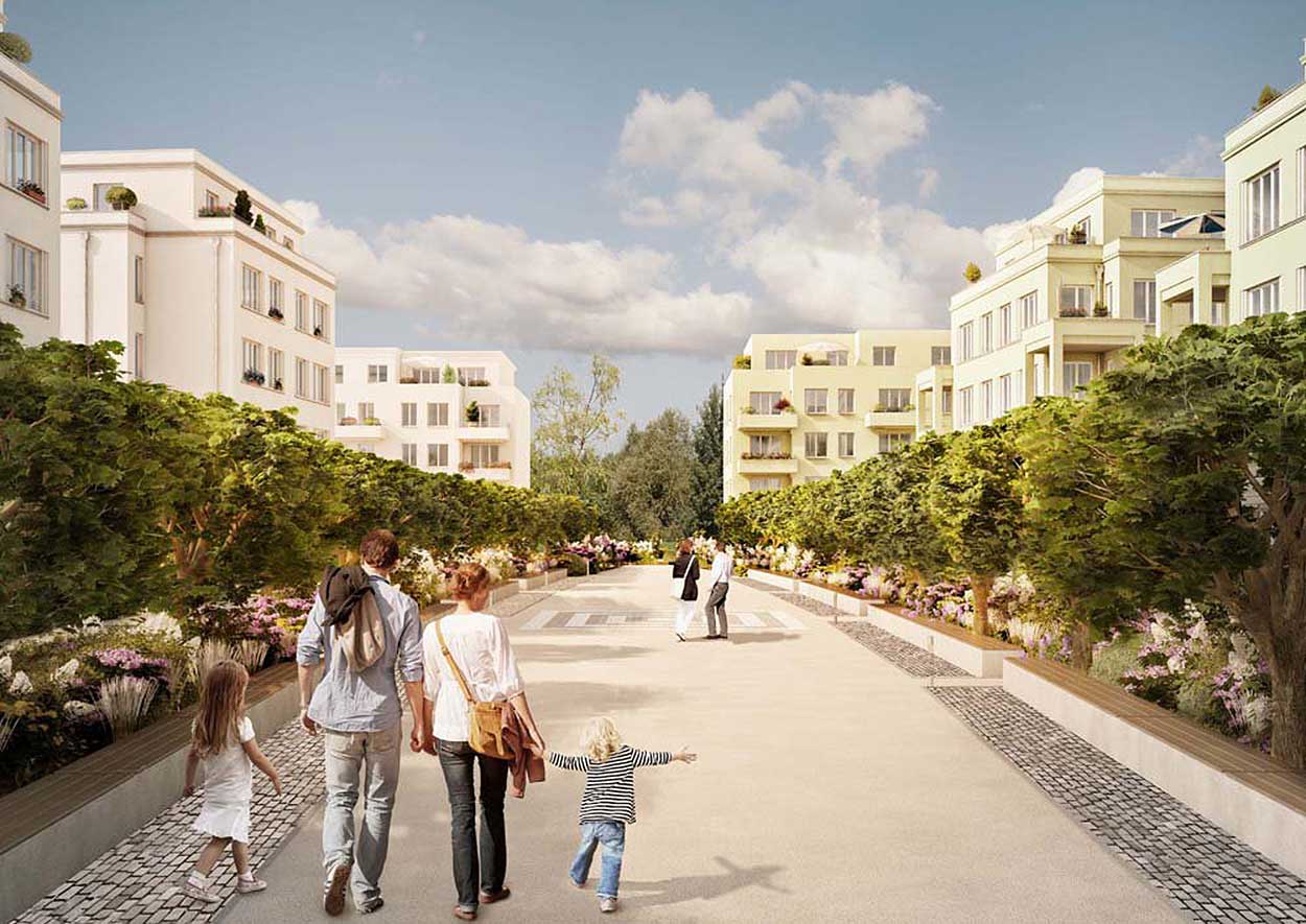 Obytný súbor Cedelia, Berlín - 2