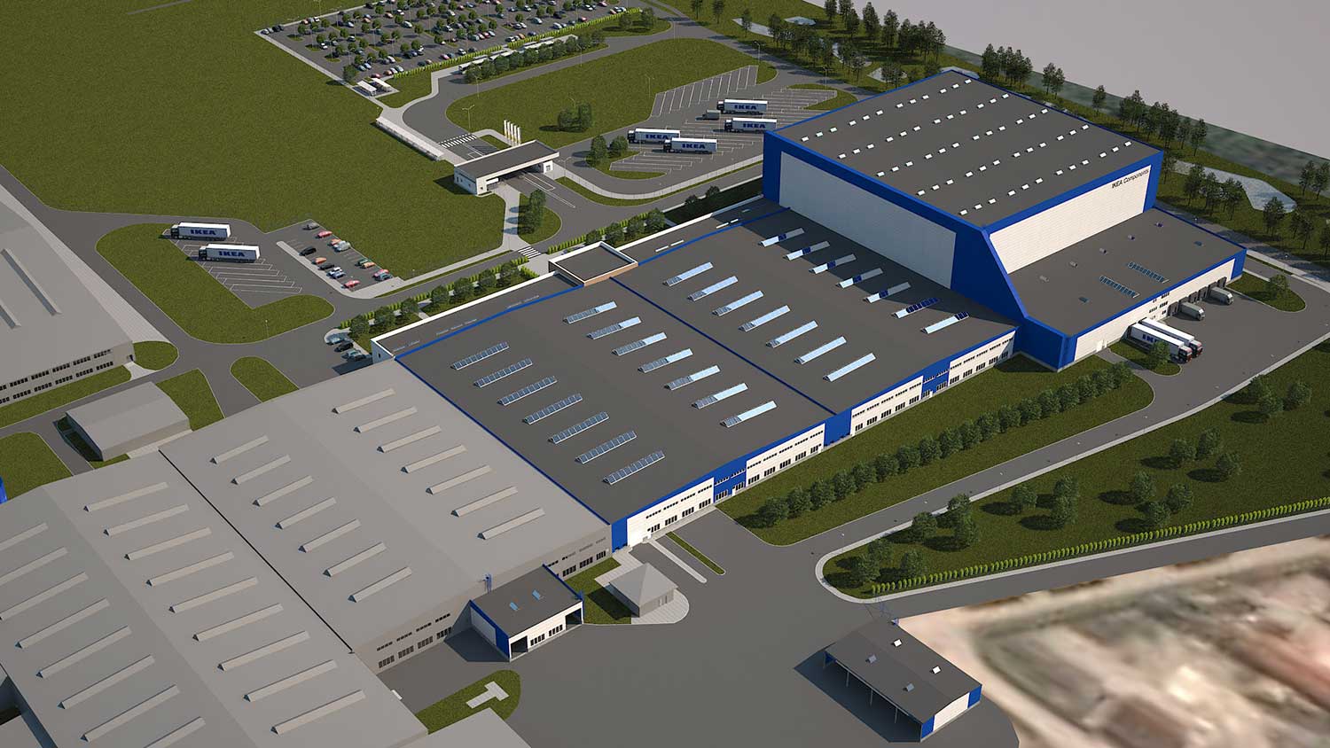 Prístavba Ikea Components, Malacky - 2