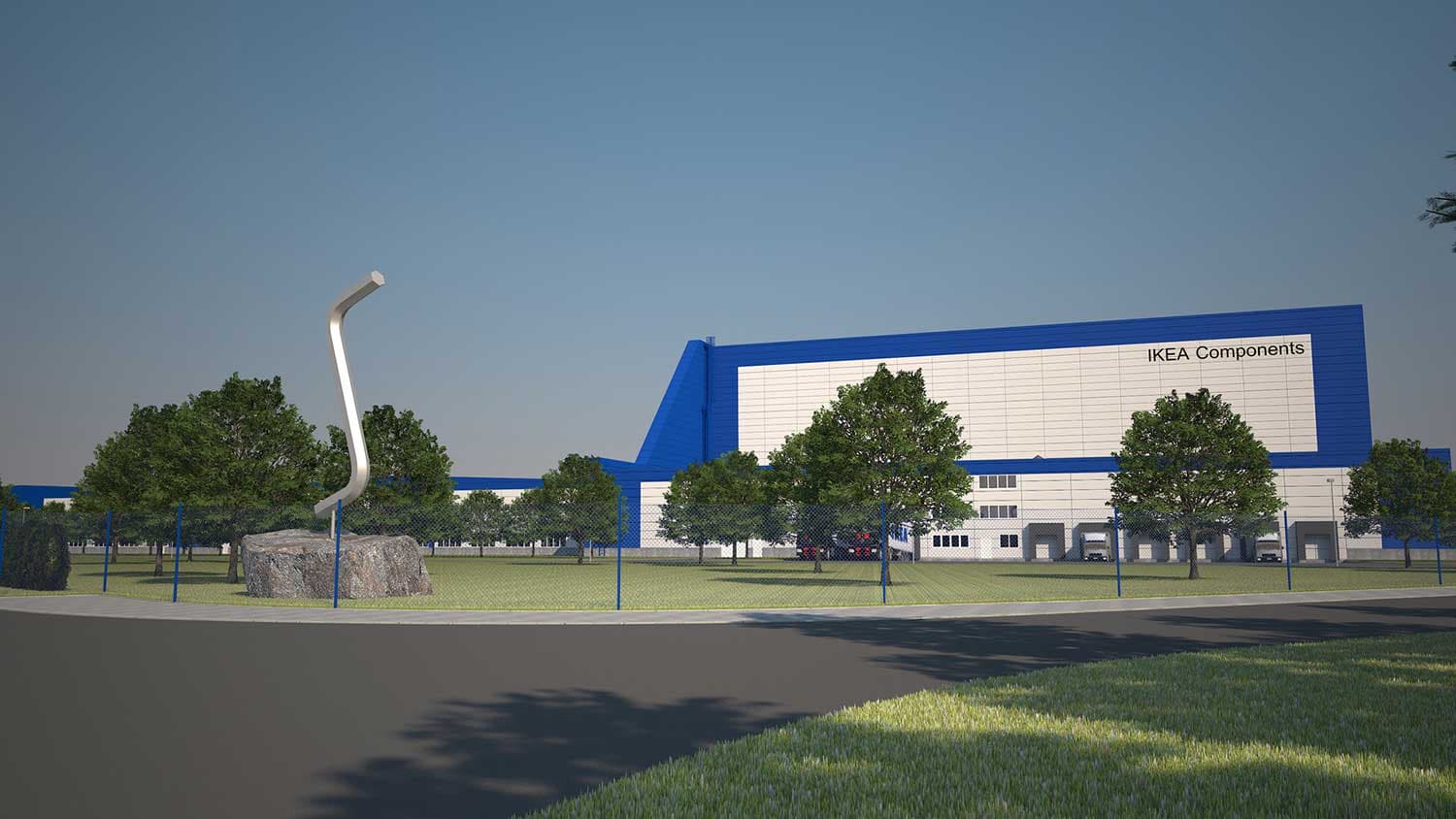 Prístavba Ikea Components, Malacky - 3