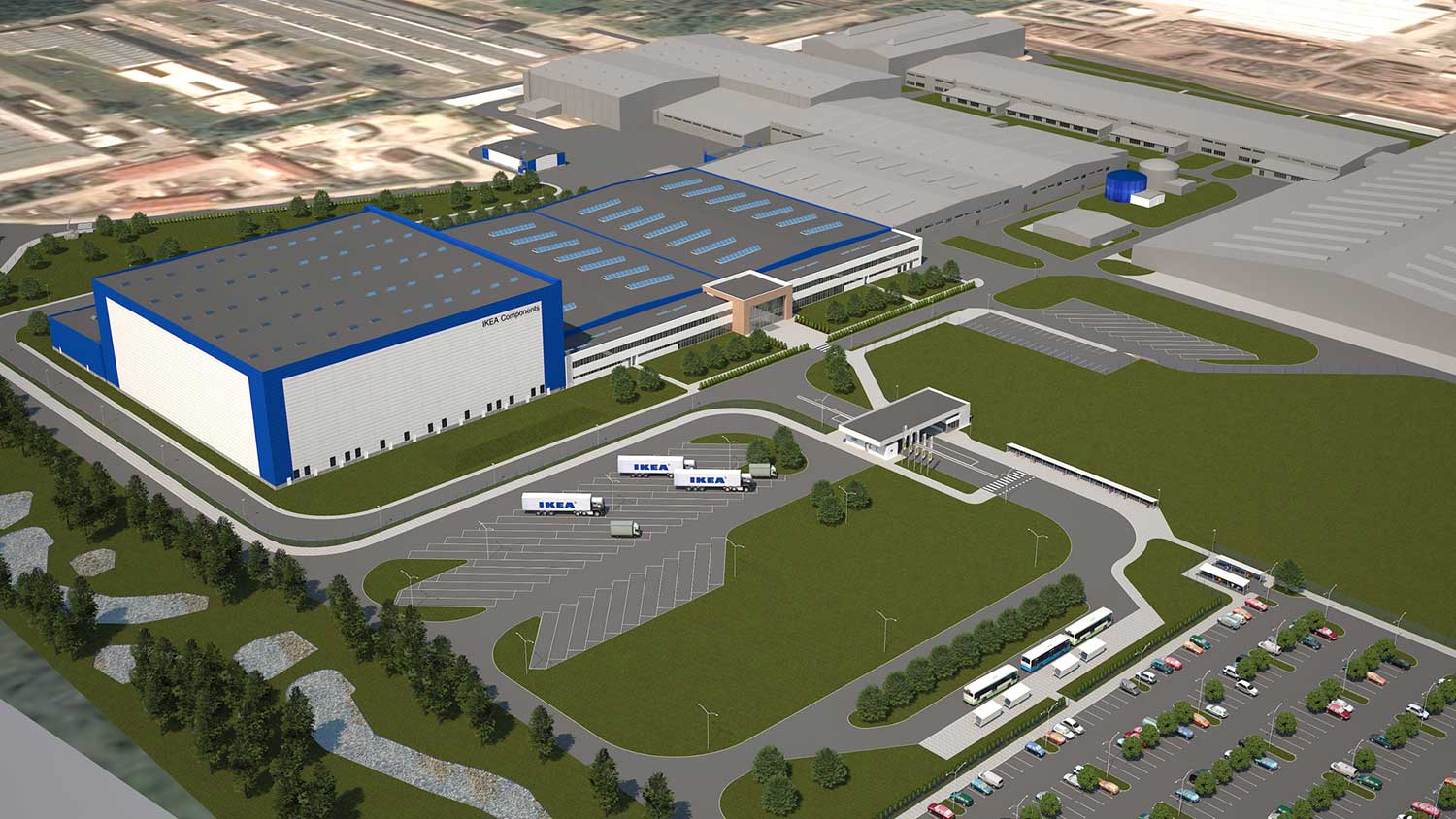 Prístavba Ikea Components, Malacky - 4