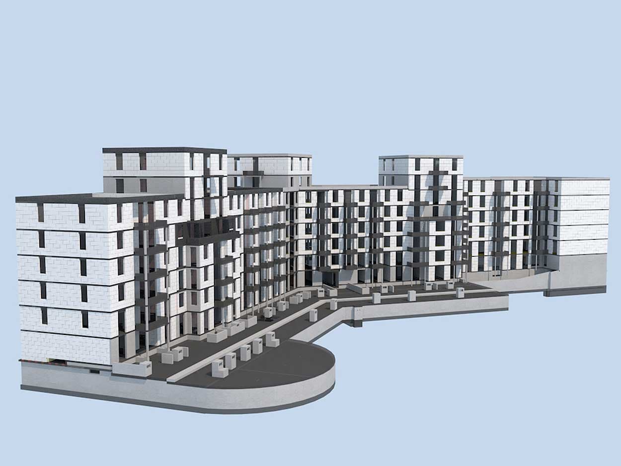 Obytný súbor Metronom, Berlín - 2