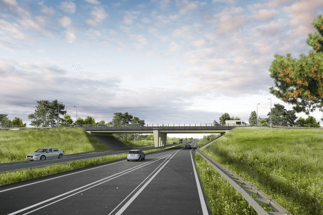 Rýchlostná cesta Noaber 18, Groenlo - Enschede - 3