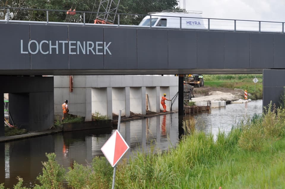 Most cez rieku Tsjonger, Donkerbroek - Oosterwolde - 3