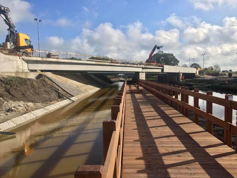 Most cez rieku Tsjonger, Donkerbroek - Oosterwolde - 4