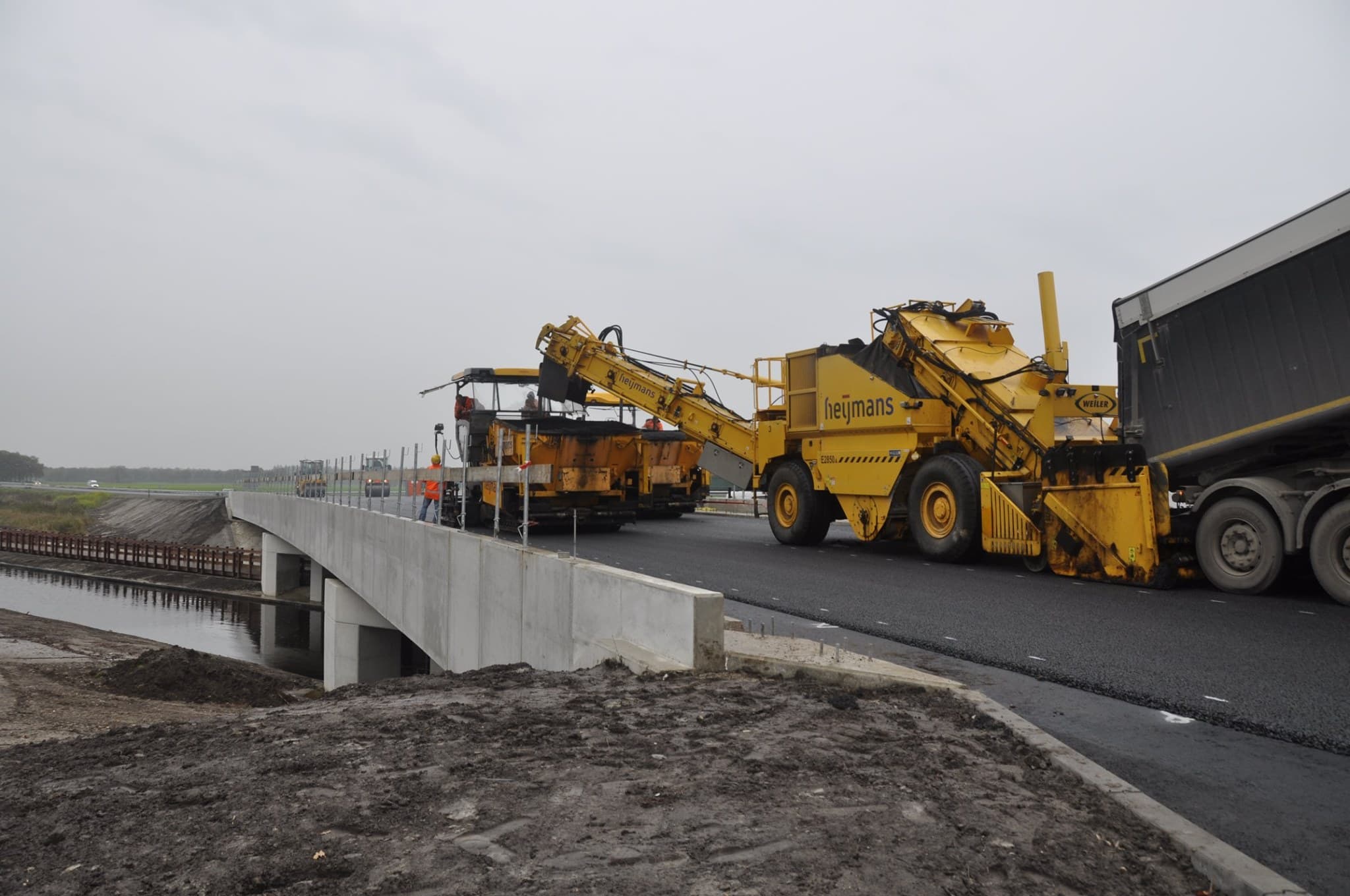 Most cez rieku Tsjonger, Donkerbroek - Oosterwolde - 6