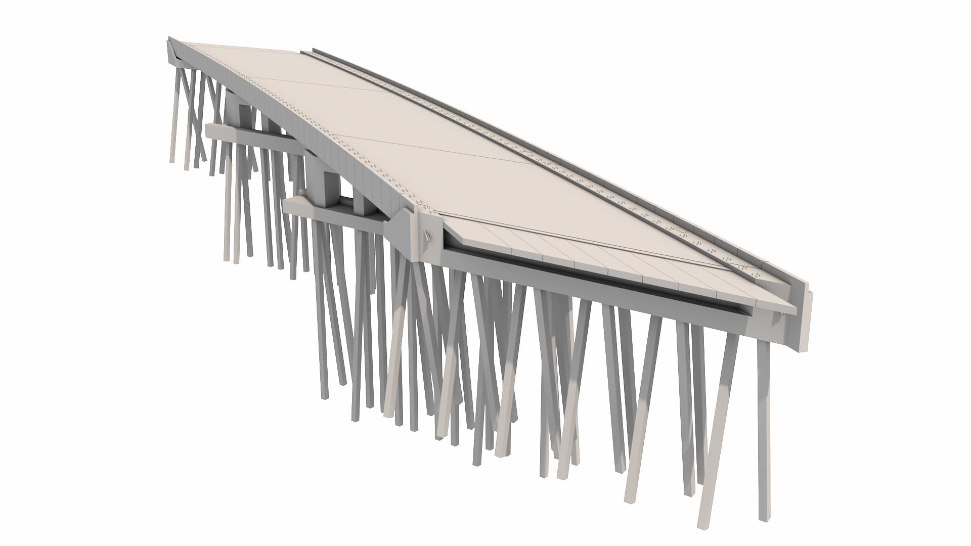 Most cez rieku Tsjonger, Donkerbroek - Oosterwolde - 8
