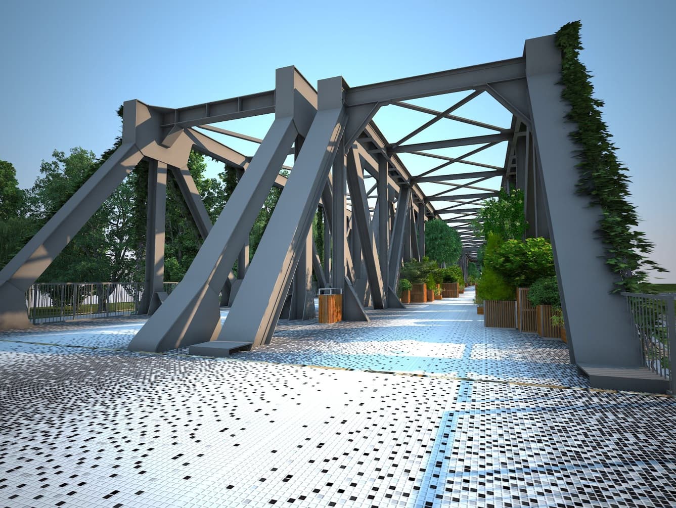 Zelený most, Trenčín